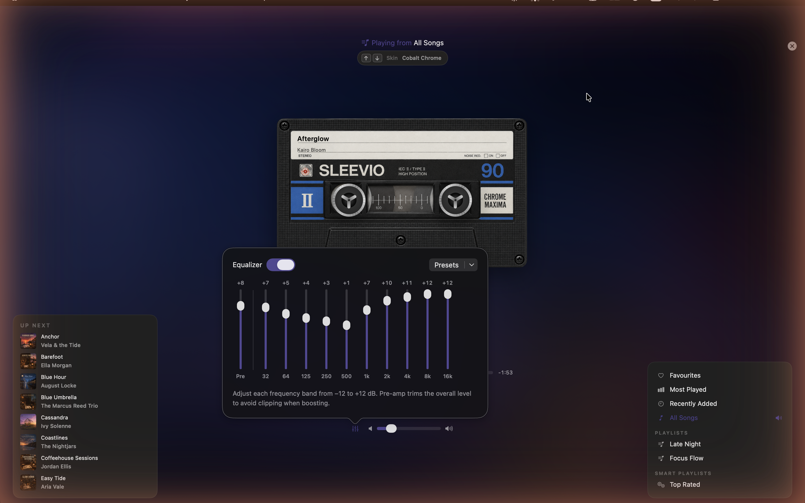 Sleevio 10-band equalizer
