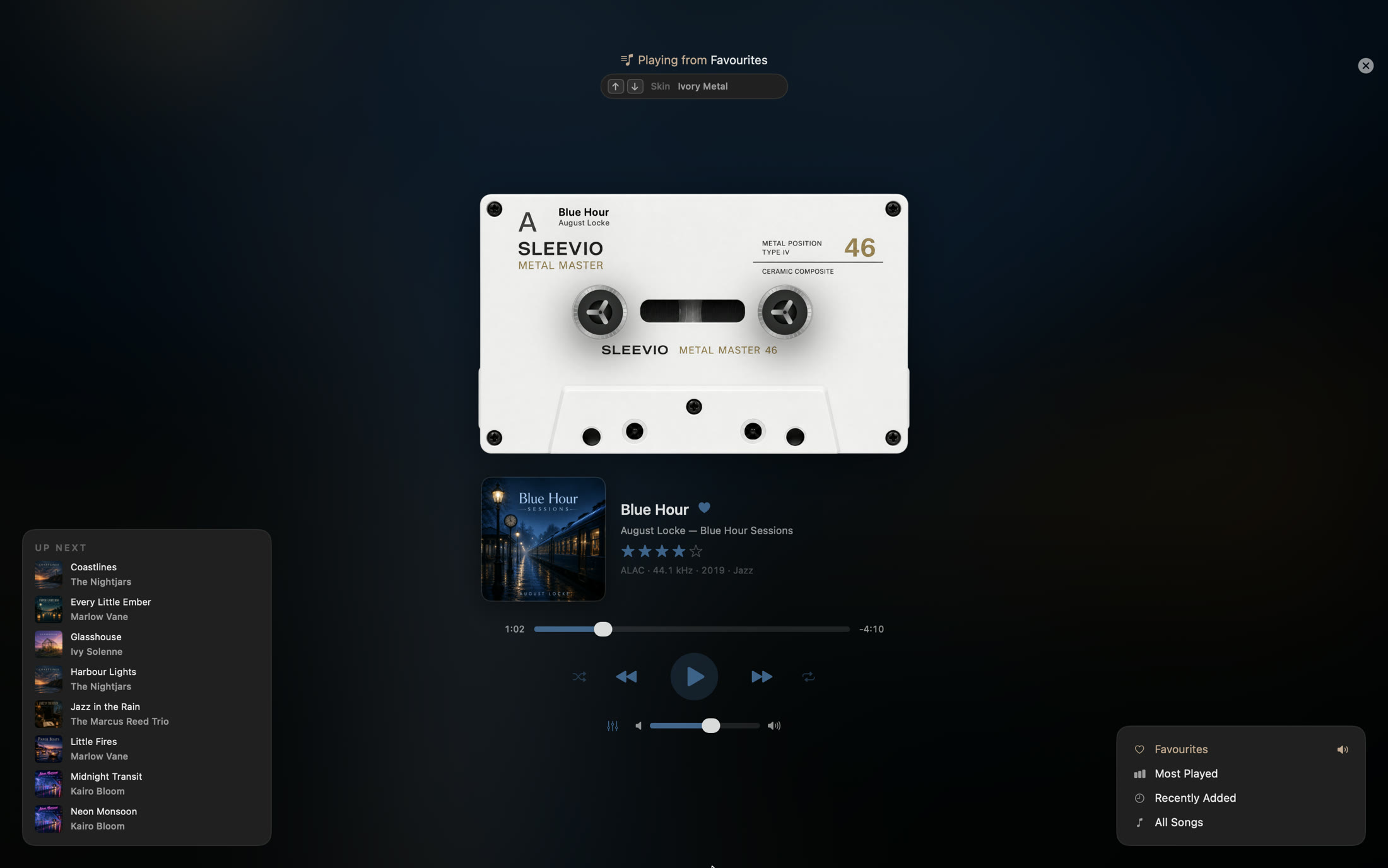Center Stage cassette skin